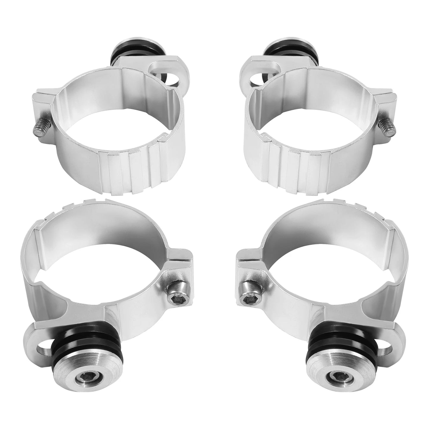 49mm Windshield Clamps for Harley Softail Street Bob Low Rider (2018-2024)