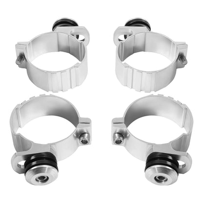 49mm Windshield Clamps for Harley Softail Street Bob Low Rider (2018-2024)
