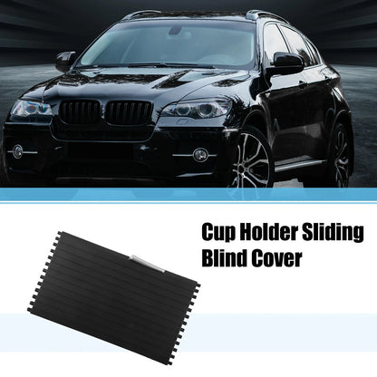 Center Console Cup Holder Slide Cover for BMW X5 (2007-2013)