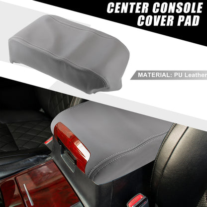 Center Console Seat Armrest Cover for Jeep Grand Cherokee Gray (2011-2020)
