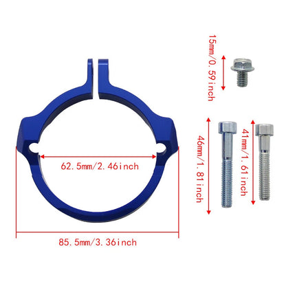 Exhaust Flange Guard Tip Muffler Pipe Clamp for Husqvarna TX 250 TC 300 TE 250 (2003-2023)