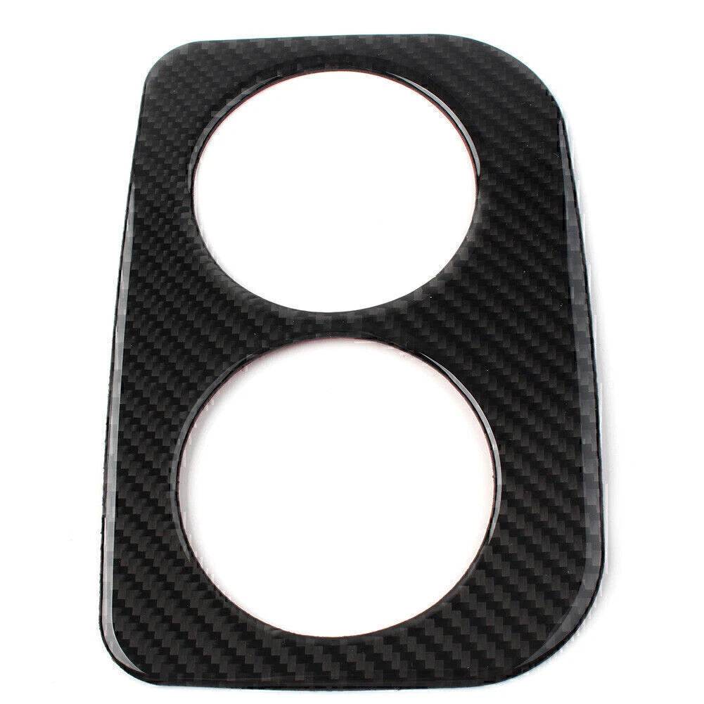 Carbon Fiber Rear Water Cup Panel Cover Trim for Subaru Forester (2013-2018)