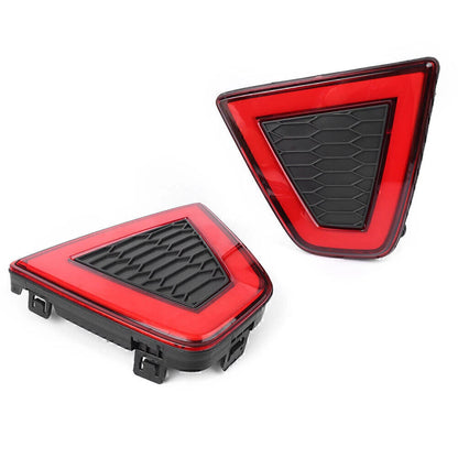 LED Rear Bumper Fog Brake Tail Lights for Honda Jazz (2014-2017)