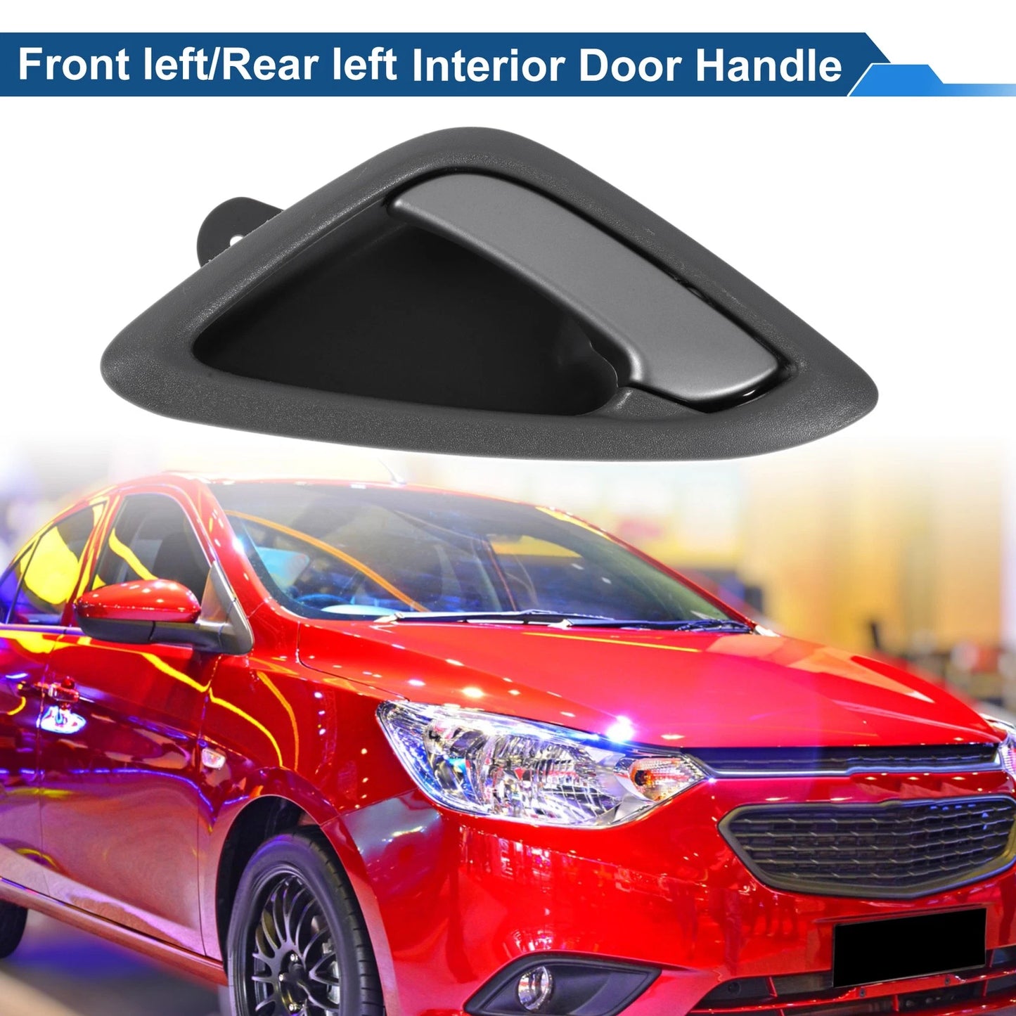 Front Passenger Door Handle for Chevrolet Sail Gray Chrome (2010-2014)