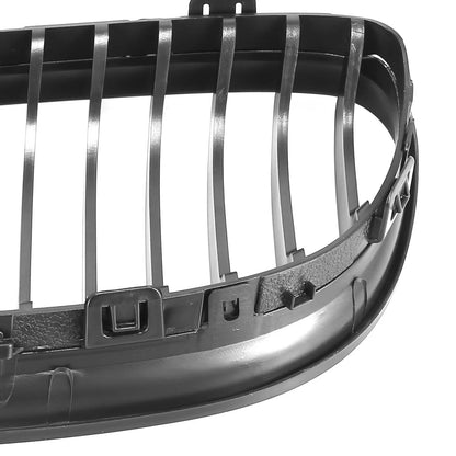 Front Grille Matte Black Kidney Grill for BMW E90 E91 4-Door (2009-2011)