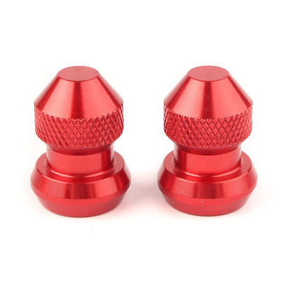 Red Valve Stems Dust Covers for Car Auto Wheel Tire Accessories