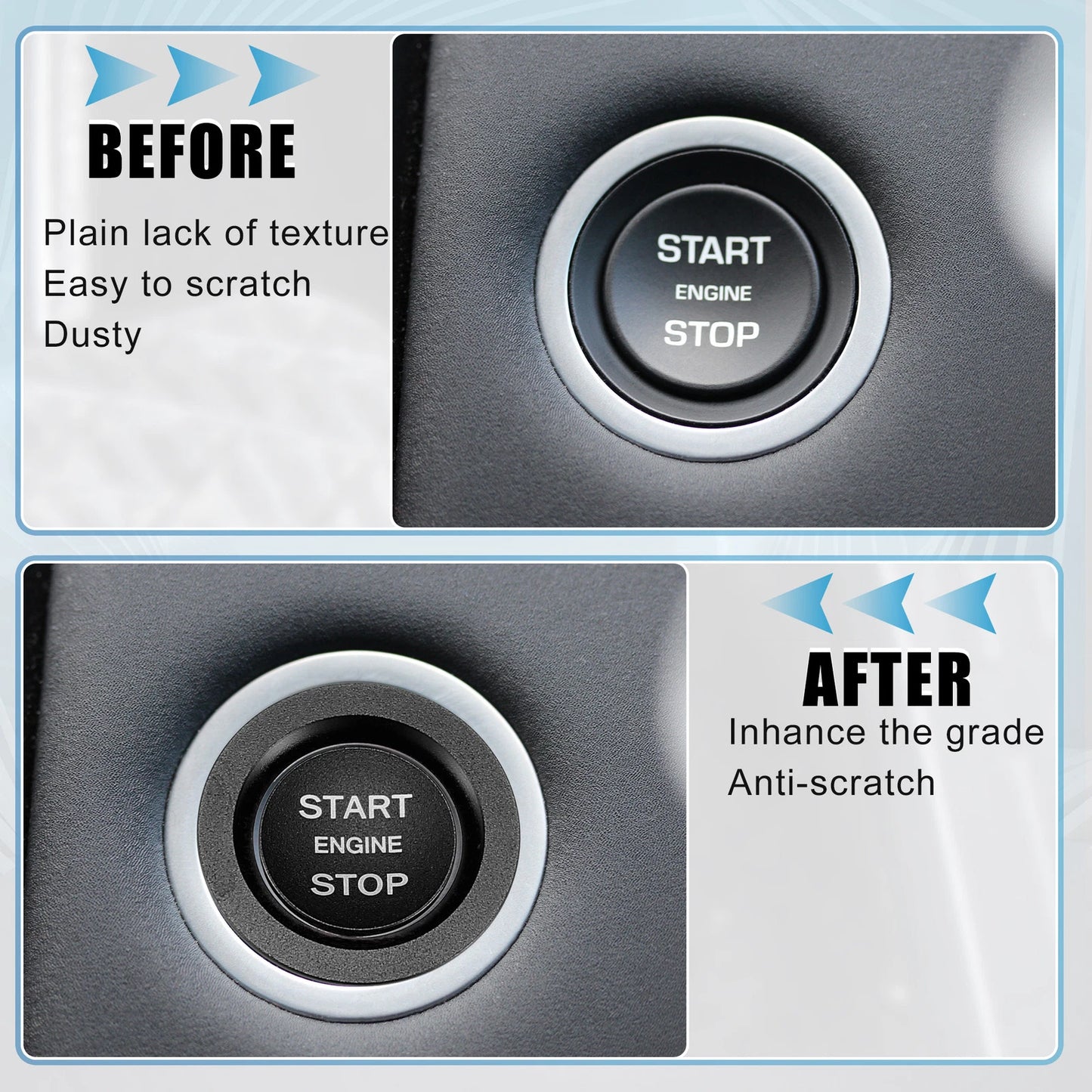 Engine Start Stop Button Cover for Land Rover