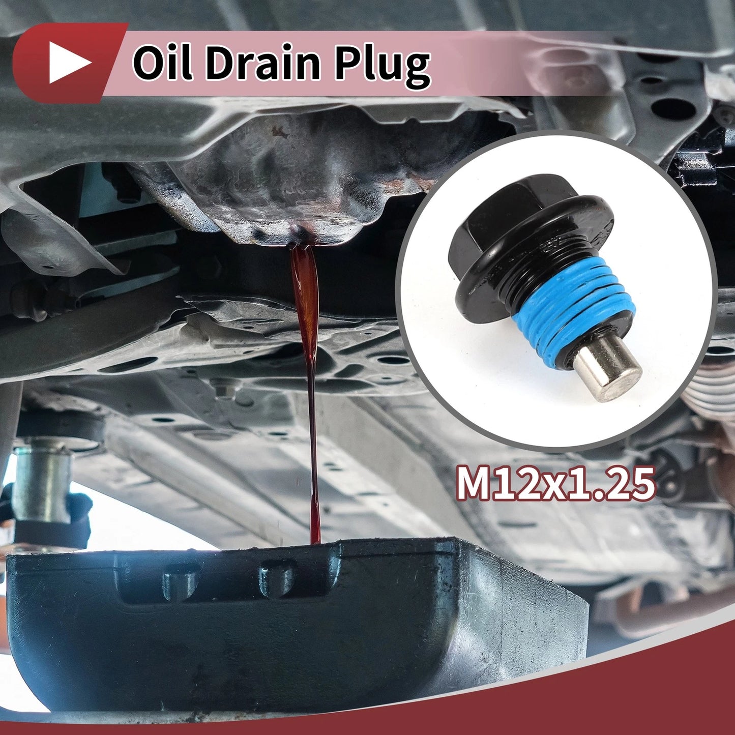 Oil Drain Plug for Toyota Camry/Tacoma