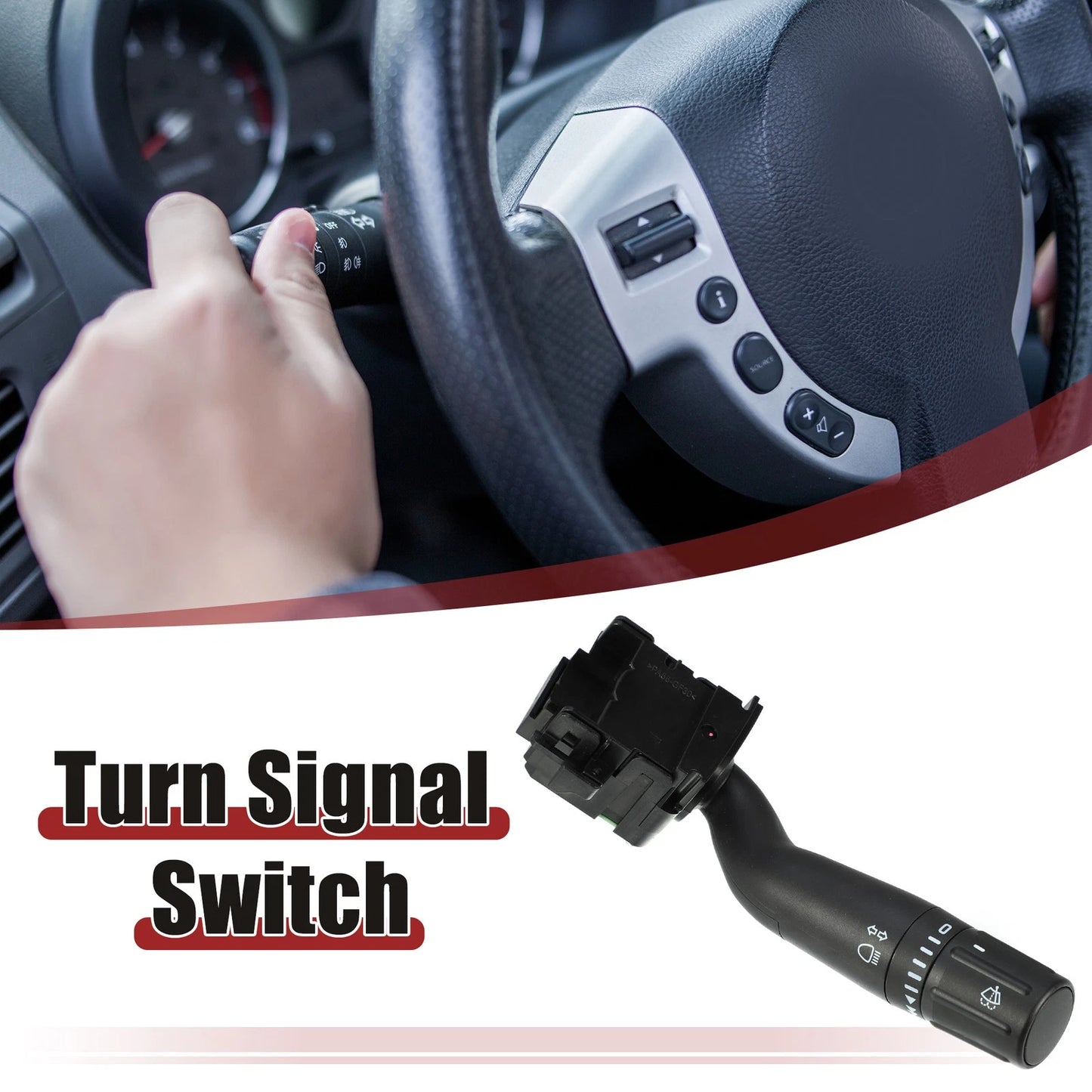 Turn Signal Switch for Ford (BC3Z13K359AA) - Multifunction Combination Switch