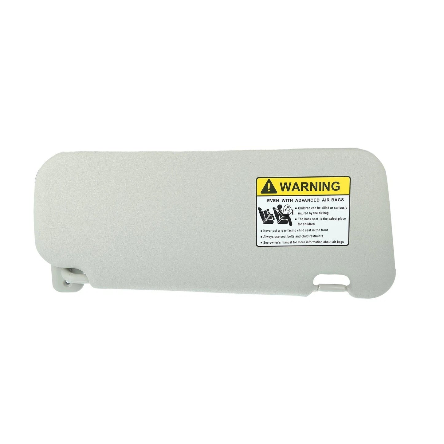 Front Left Sun Visor Gray for Mazda 3 (2010-2013)