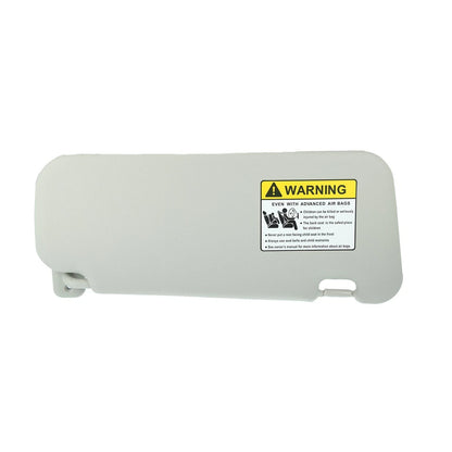 Front Left Sun Visor Gray for Mazda 3 (2010-2013)