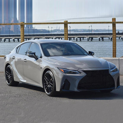 M Style Replacement Mirror Cover Caps Gloss Black for Lexus IS ES RC LS UX (2021-Present)