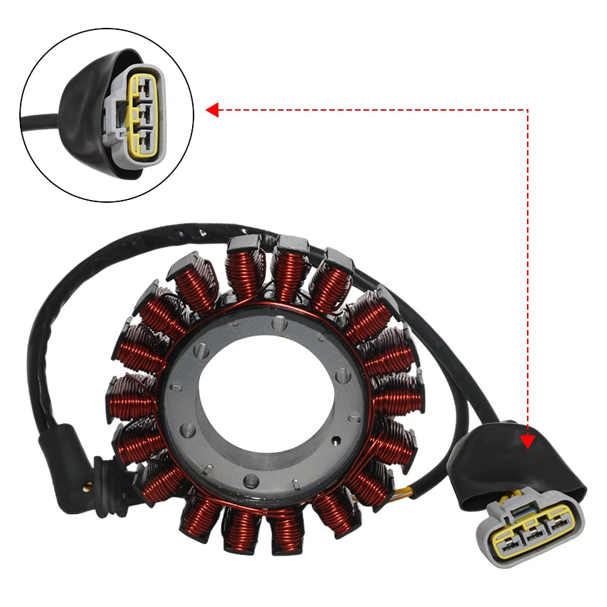 Magneto Generator Stator Coil for Honda CBR500R CBR400X CBR400R CB500F CB500X (2013-2023)