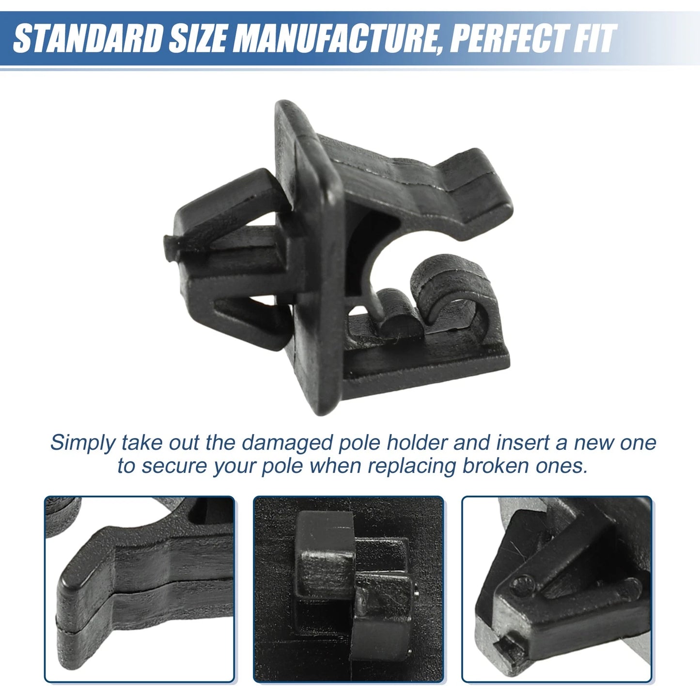 20 x Vehicle Hood Prop Rod Holders for Nissan Xterra (2005-2013)