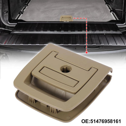 Beige Interior Rear Trunk Mat Carpet Handle for BMW X5 X6 (2006-2013)