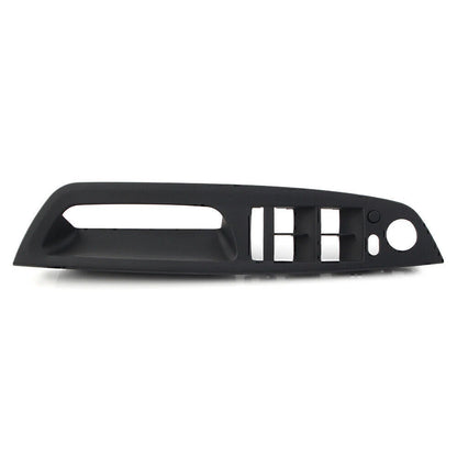 Black ABS Inner Door Handle Trim Cover for BMW X5 X6 (2007-2013)