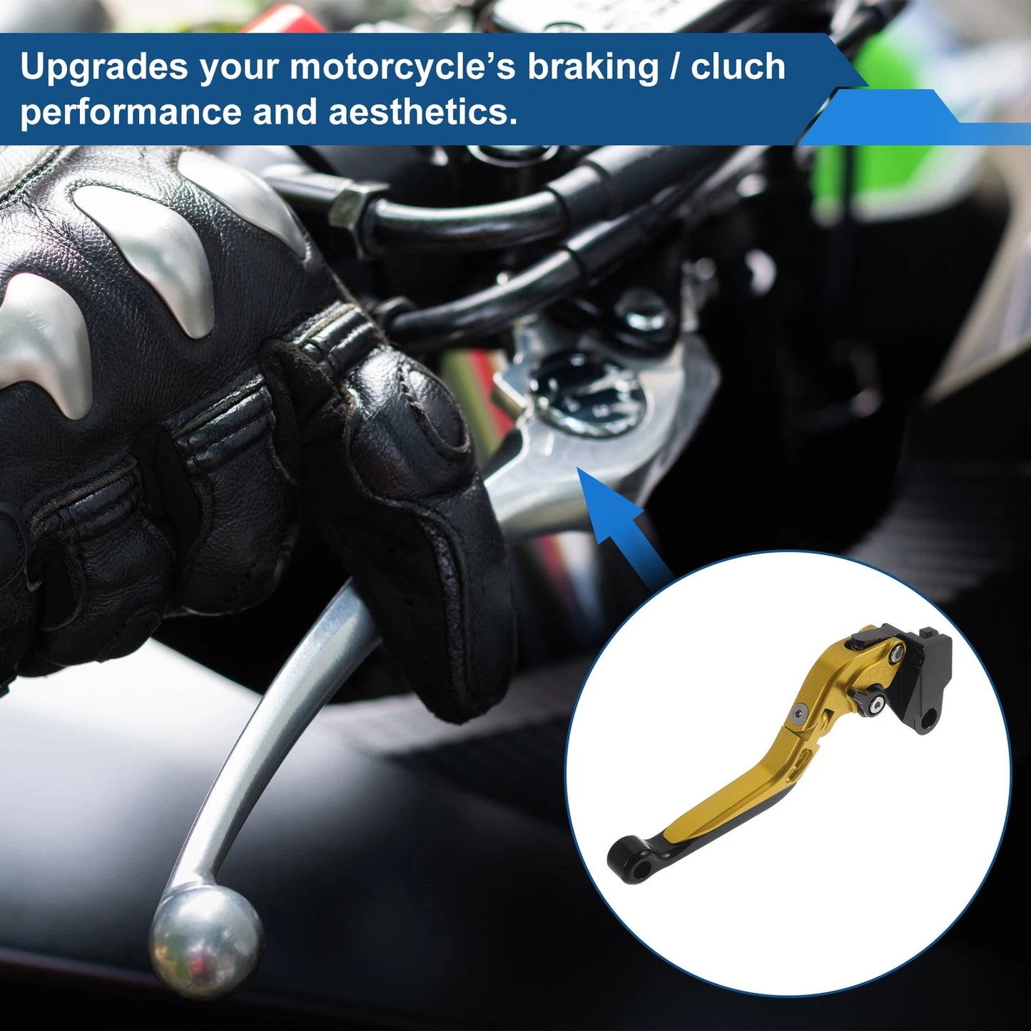 Brake Clutch Lever Adjustable Short/Long for Kawasaki Vulcan S