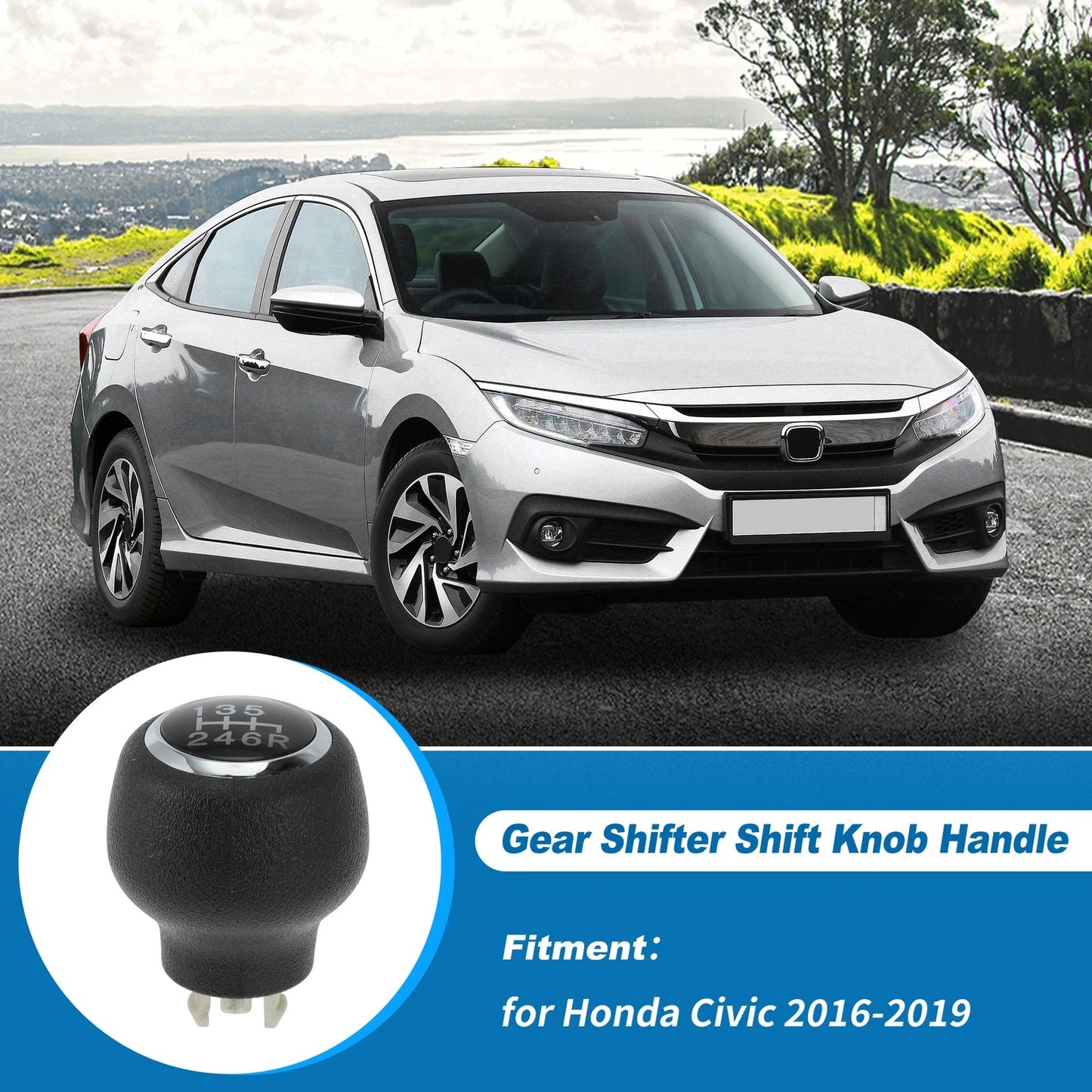 Gear Shift Knob for Honda Civic (2016-2019)