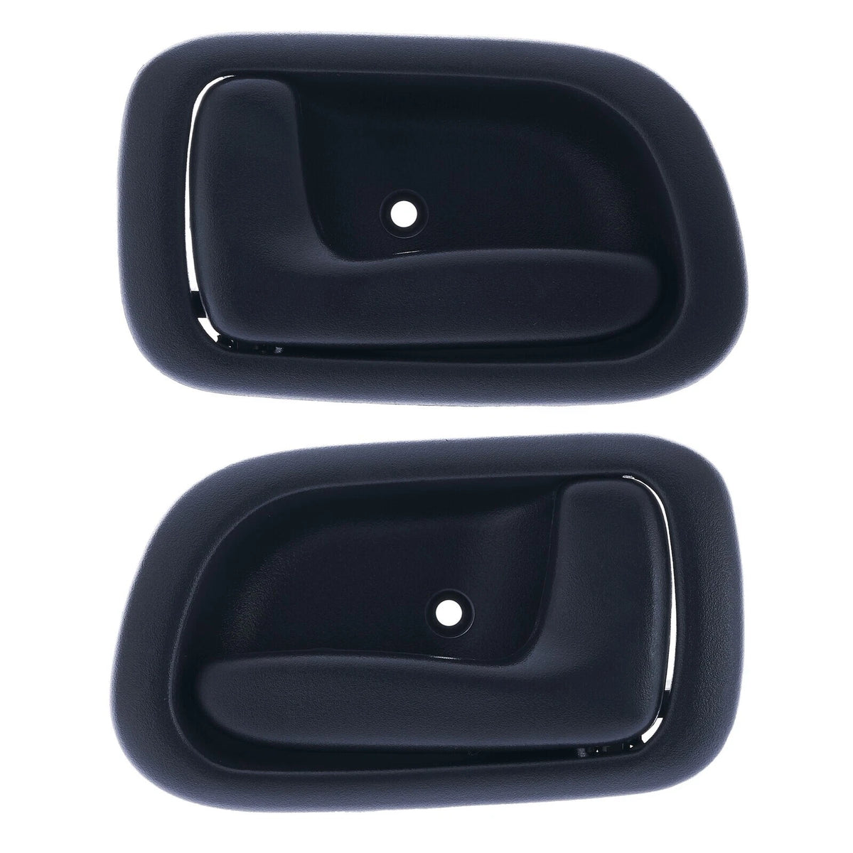 Inner Door Handle Set of 2 for Toyota Corolla (1998-2001) Black Front & Rear