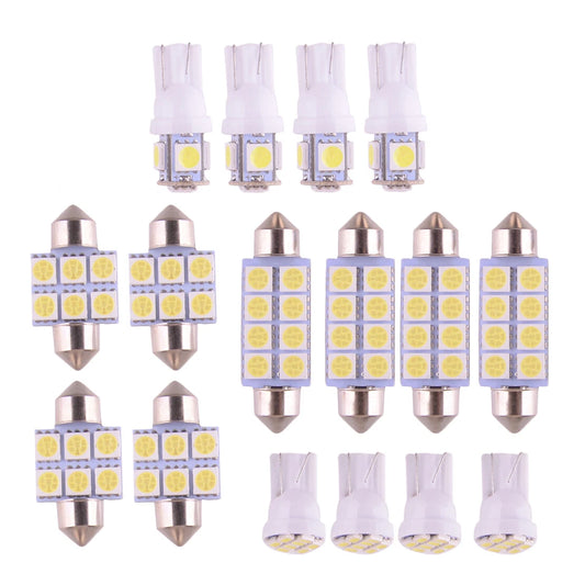 16x White LED Interior Light Bulbs for Toyota Prius (2012-2015)