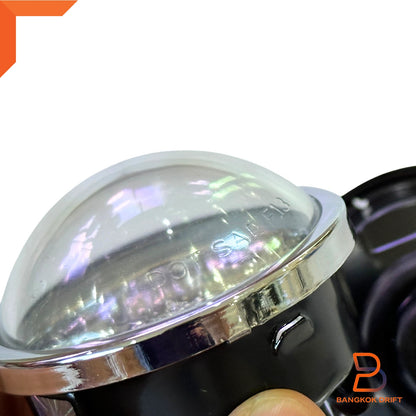 DLAA Clear Lens Fog Light Spot Lamp for Universal 2" H3 12V 55W