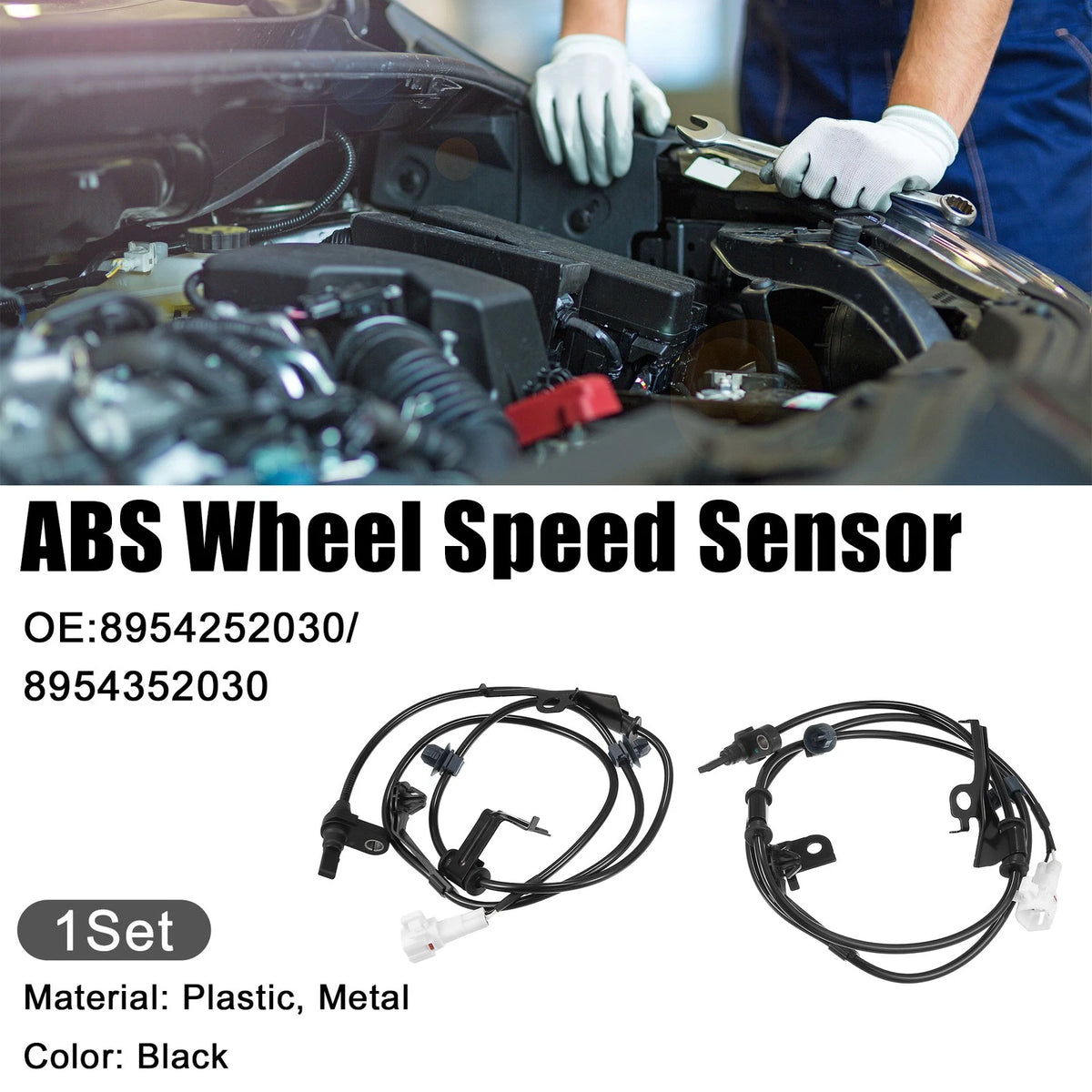 Set  Front ABS Wheel Speed Sensors for Toyota Yaris (2006-2011)