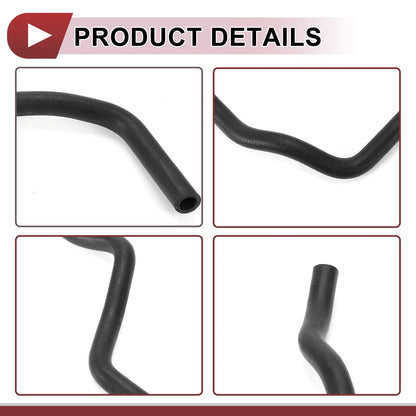Heater Hose for Honda Civic 1.8L (2006-2011) Rubber Black 1 x