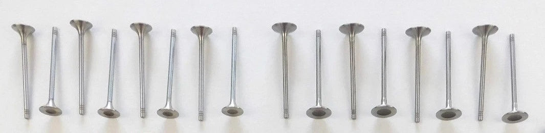 8 x Inlet & Exhaust Valves for ET3J4 1.4 16V
