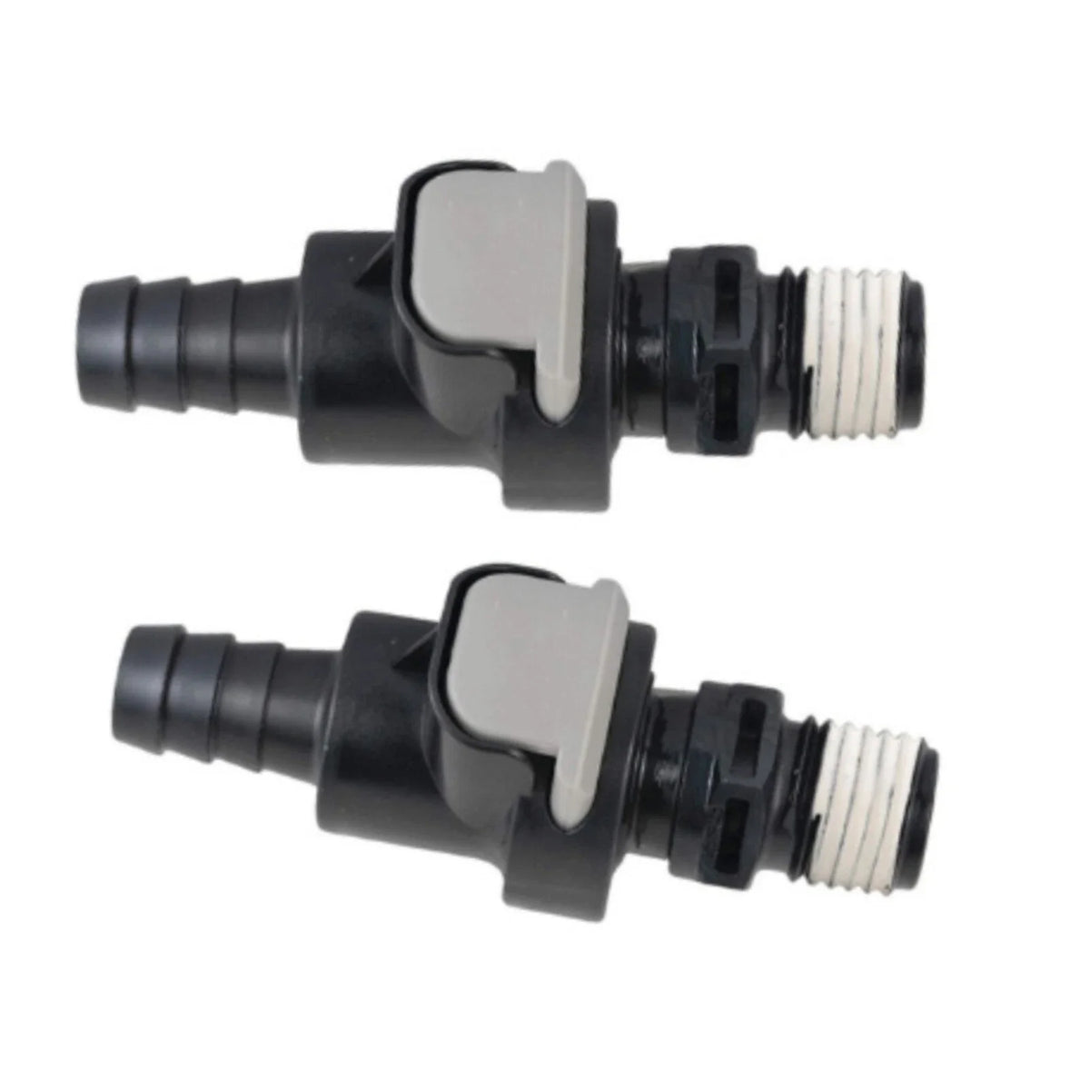 2 PACK Universal Male/Female Sprayless Connector with Thread Sealant