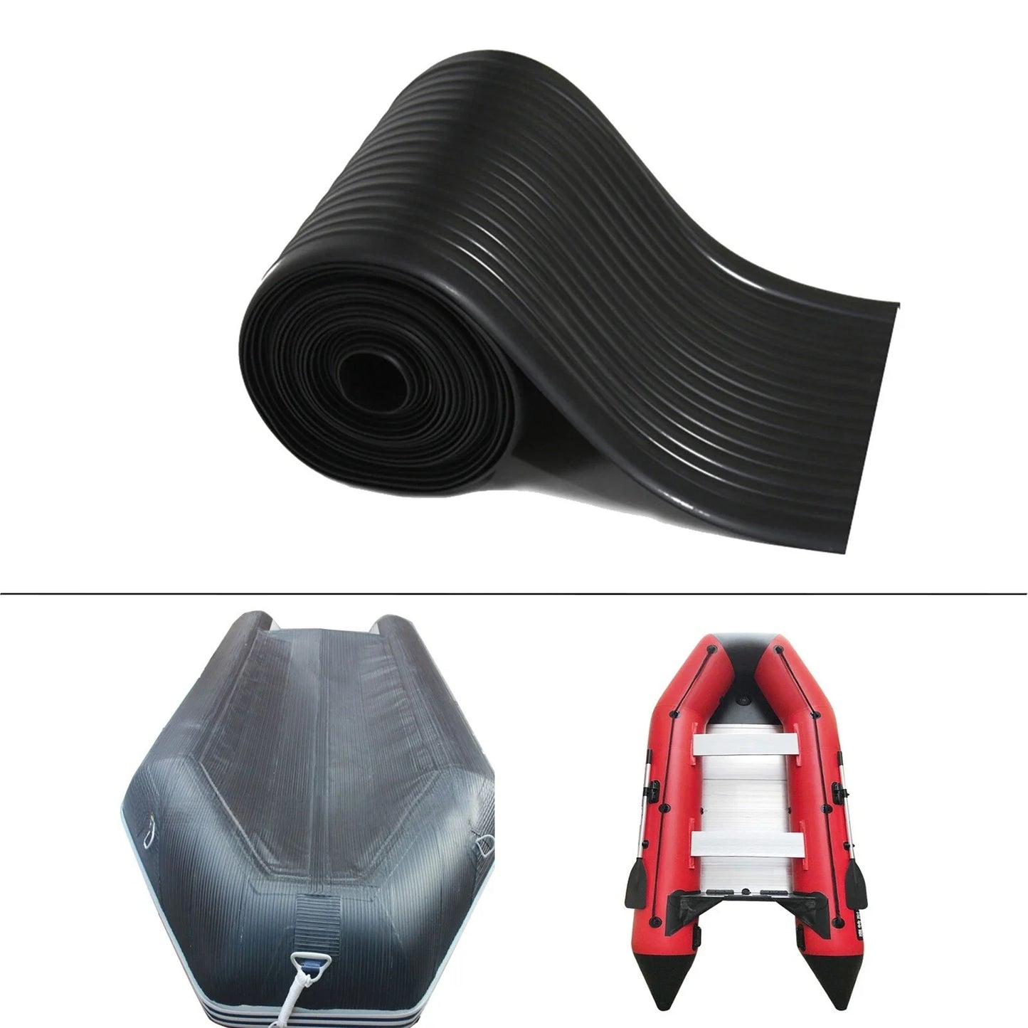 Protective Rubber Strips for Inflatable Boats/Kayaks Armor