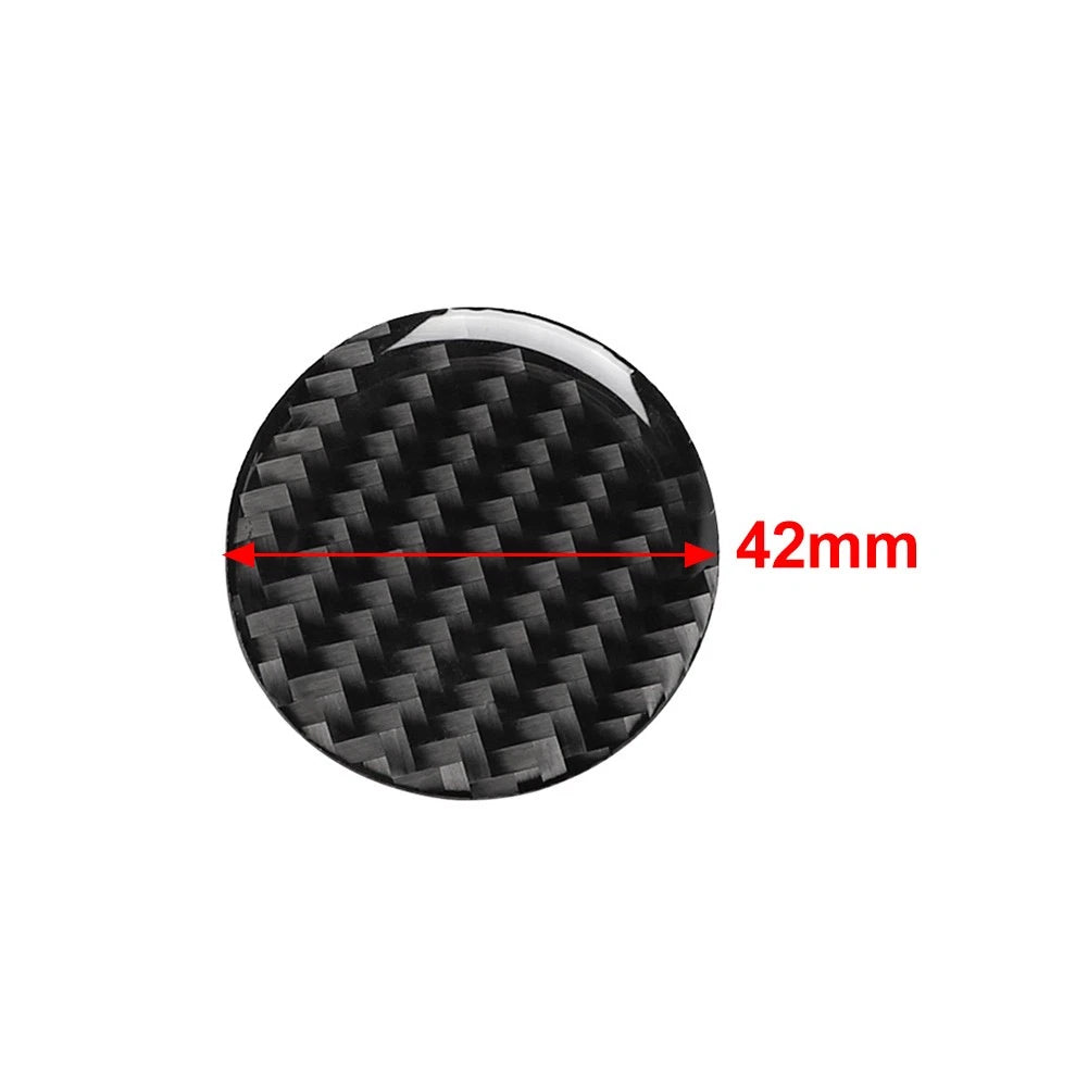 Carbon Fiber Multi-Media Control Knob Cover Trim for Audi A3 (2014-2019)