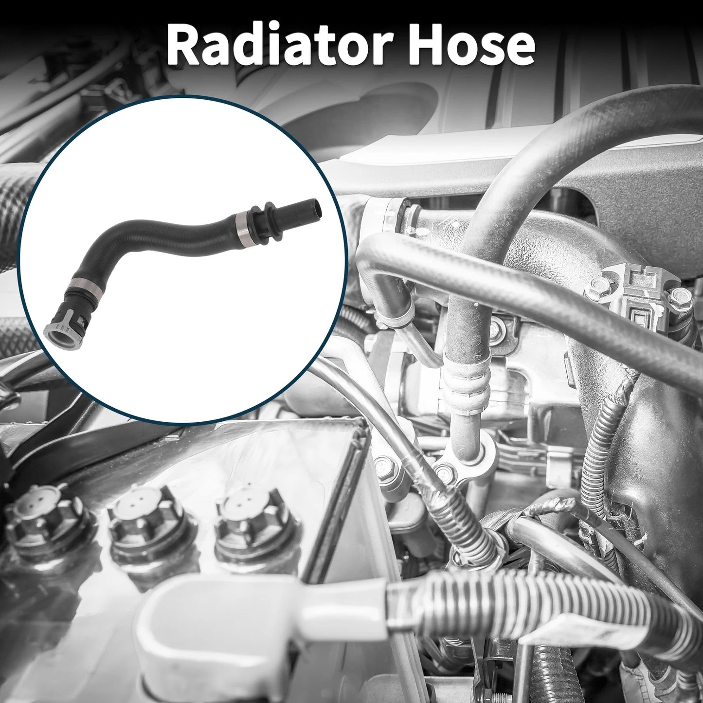 Radiator Hose Warm Air Inlet Pipe for Volvo S40 (2004-2012)