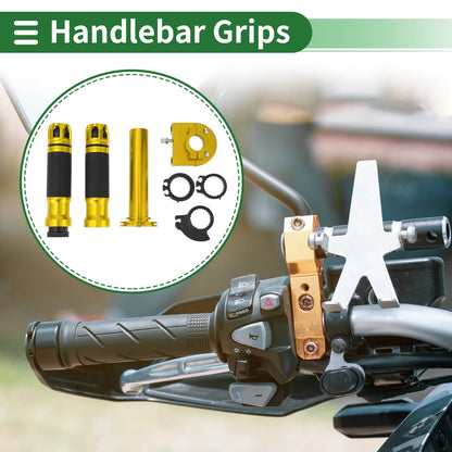 Hand Grips / Cover / Polka Dot Pattern for Motorcycle