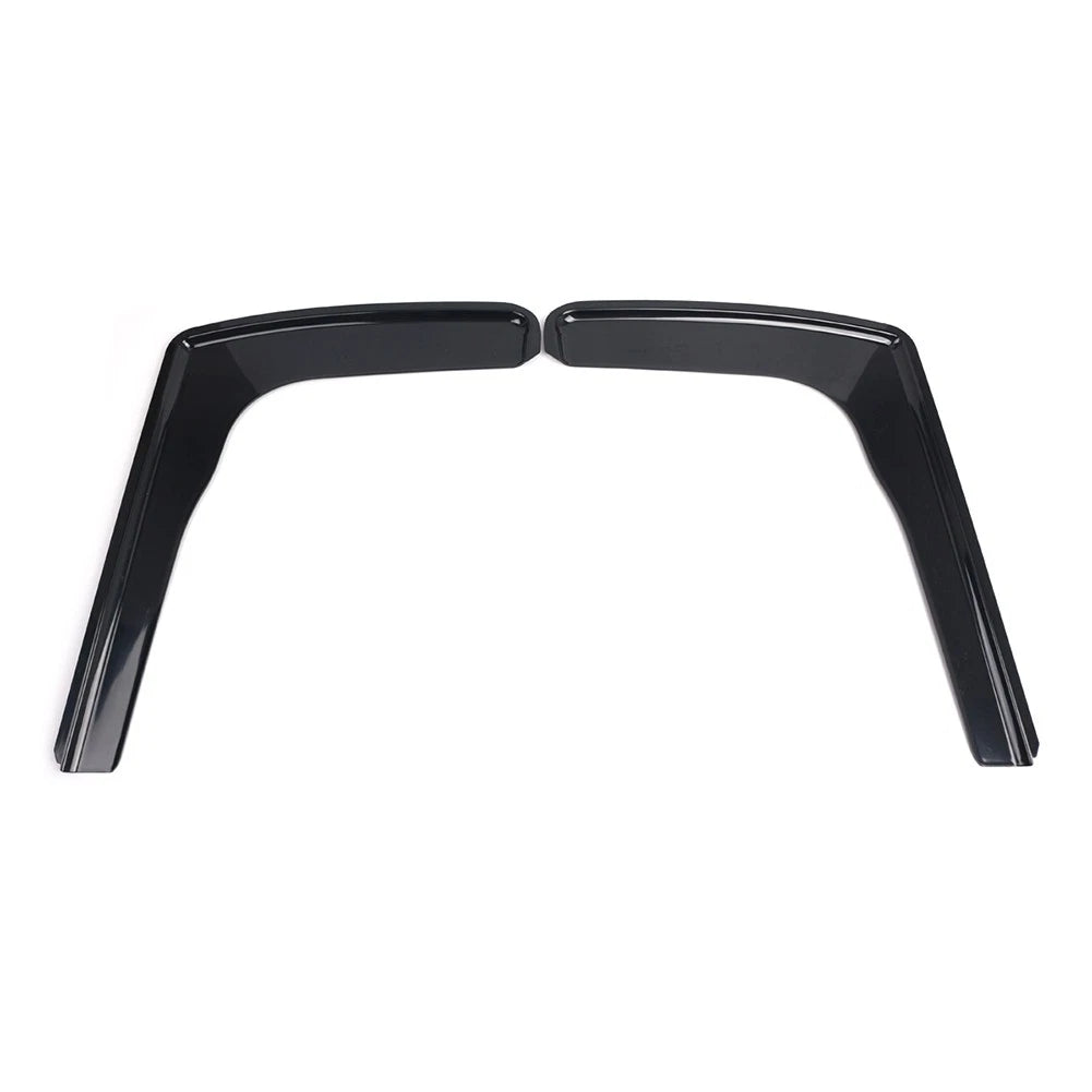 Black Window Visor Wind Deflector for Ford Transit Tourneo Custom (2012-2022)