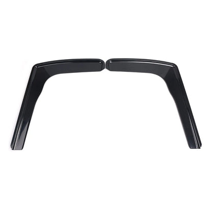 Black Window Visor Wind Deflector for Ford Transit Tourneo Custom (2012-2022)