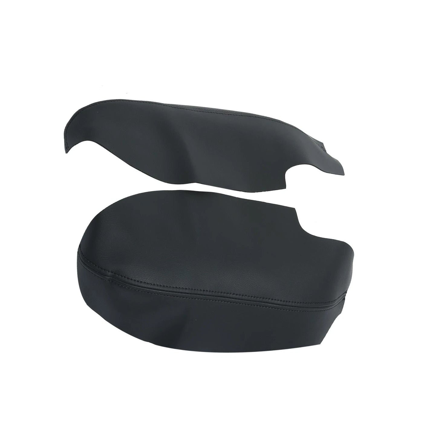 Pair Front Door Cover Trim Armrest Cover Pad for Acura TSX Black (2010-2014)