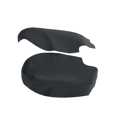 Pair Front Door Cover Trim Armrest Cover Pad for Acura TSX Black (2010-2014)