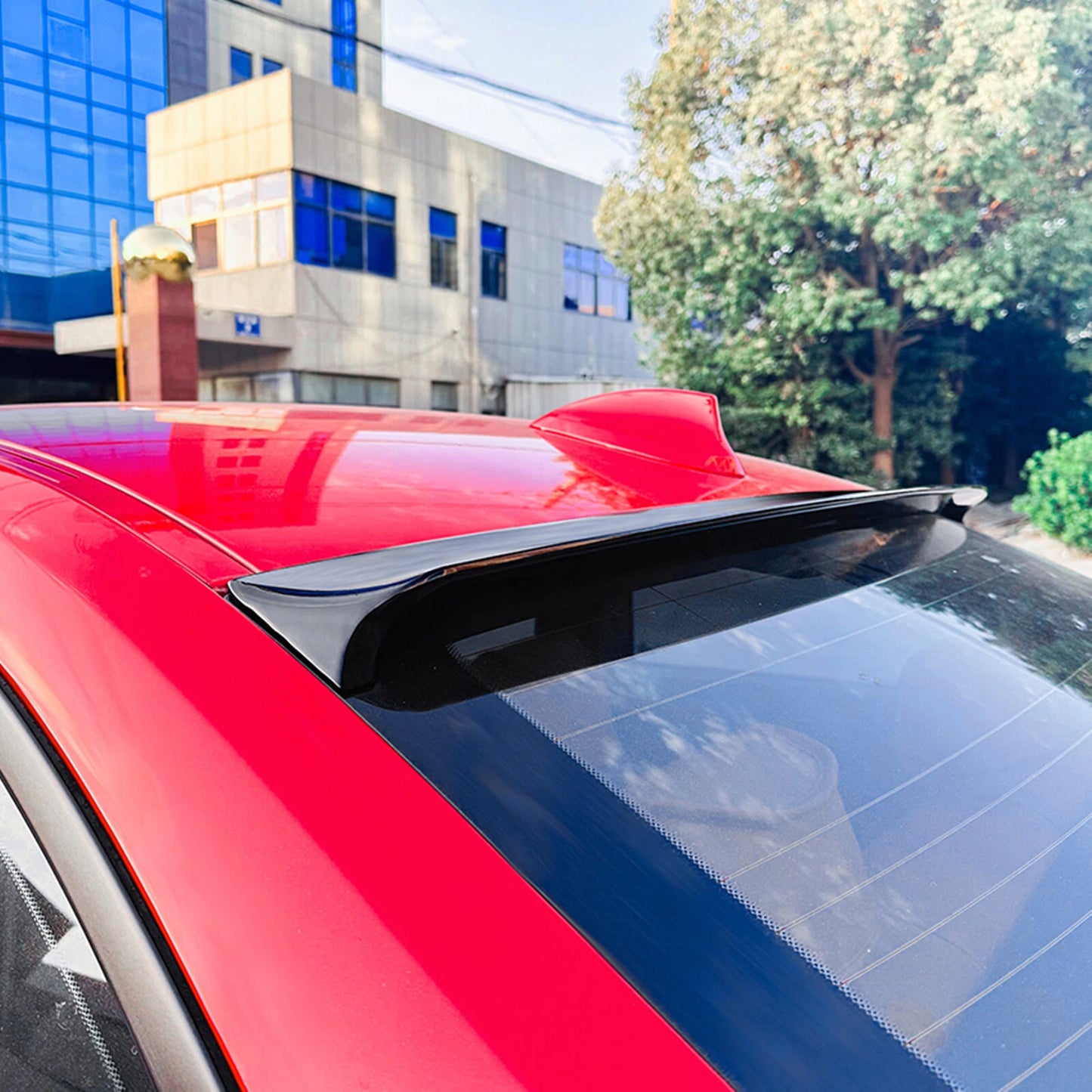 Rear Boot Spoiler Lip for BMW 2 Series F22 (2014-2019) Gloss Black