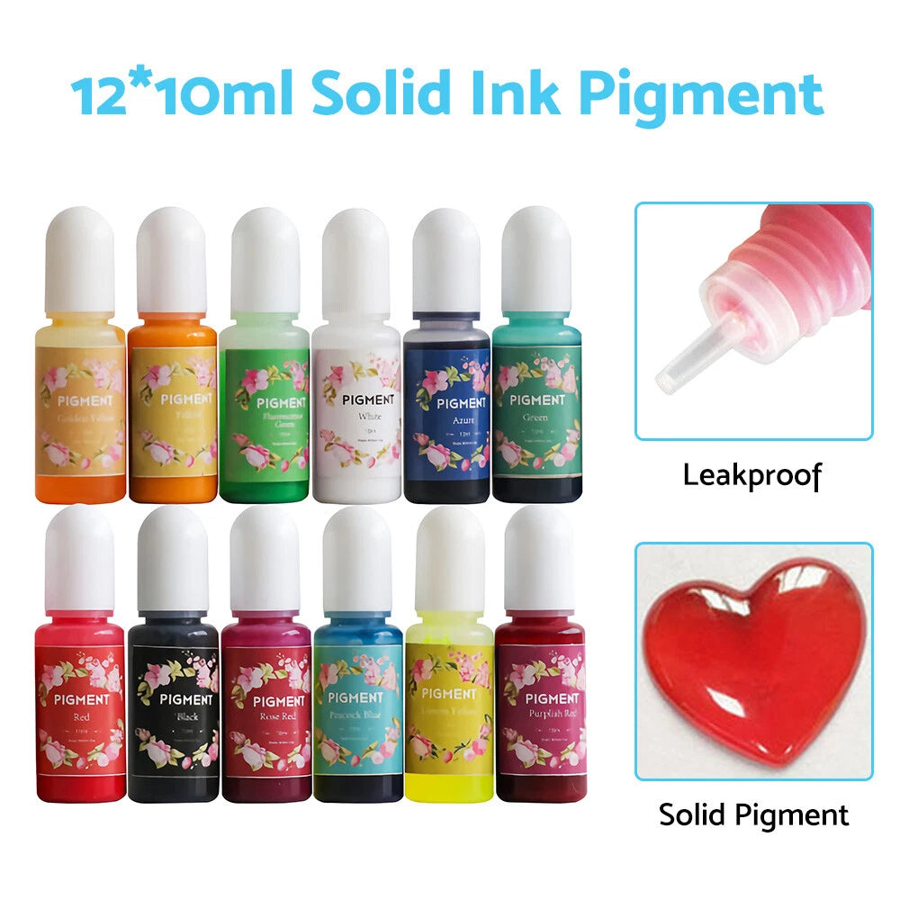 Clear UV Resin Epoxy Casting Pigment Paste for Crafts