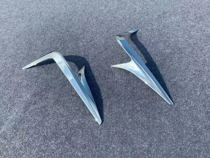 Chrome Rear Light Frame Stripe Tail Cover Trim for Toyota Prius (2019-2022) 2 x pcs