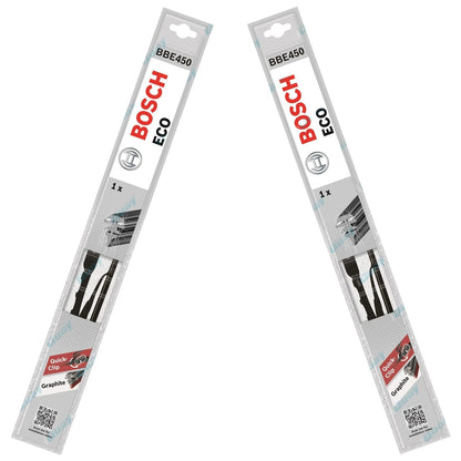 Bosch Eco Front Wiper Blade Set for Nissan Cabstar F22 F220 H40 1981~1993