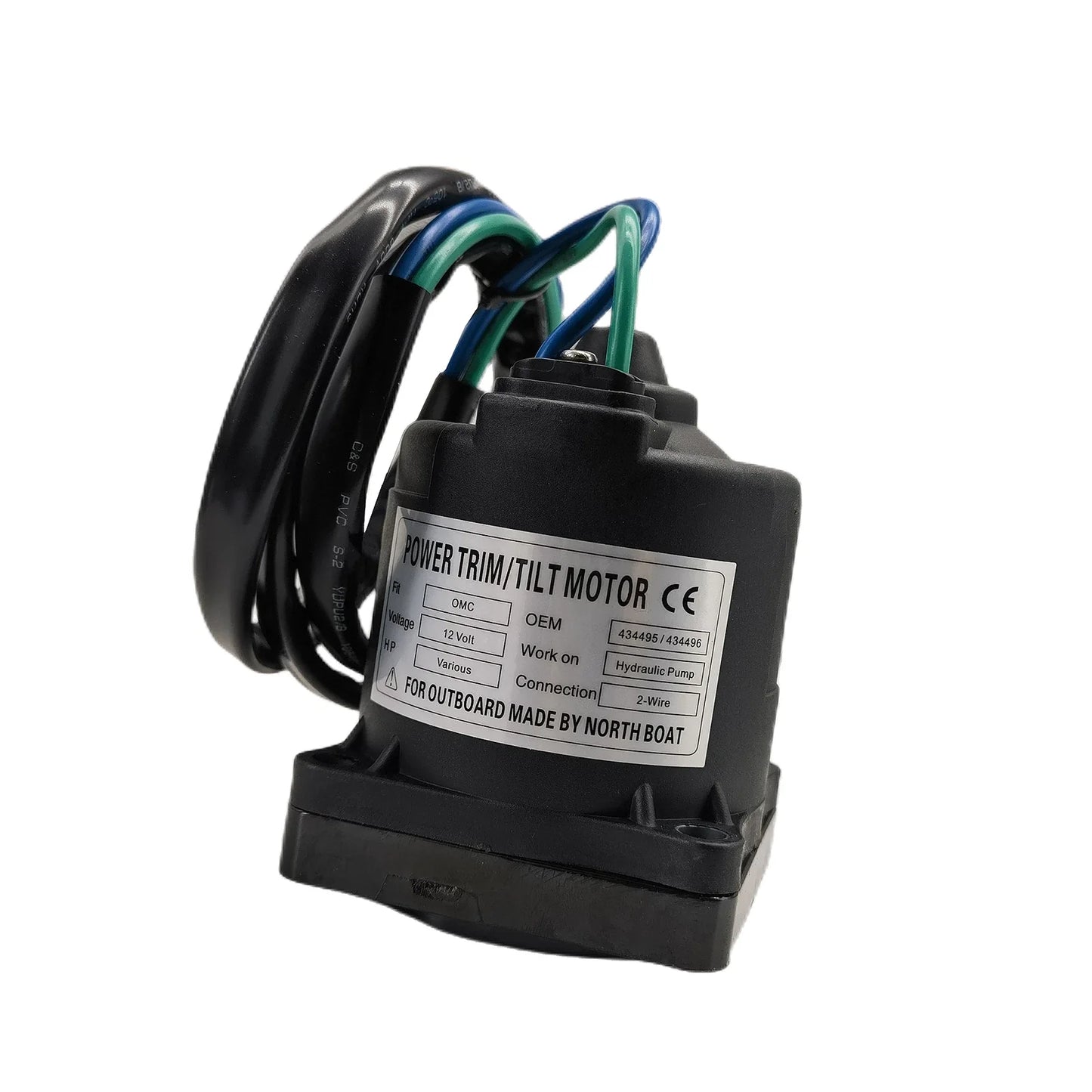 Tilt Trim Motor for Johnson Evinrude 28-250 HP Outboard Models