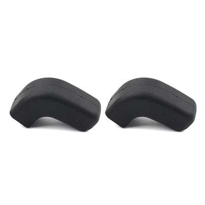 Black Front Bumper Tow Hook Cover for Jeep Wrangler JK JL JT (2007-2023)