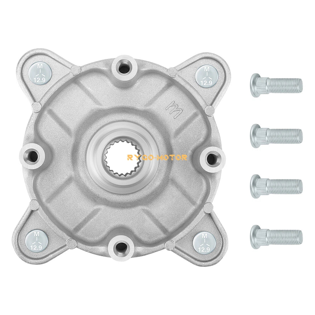 2 x Front Wheel Hub & Studs for Polaris Sportsman 300 400 4x4 (2008–2010)
