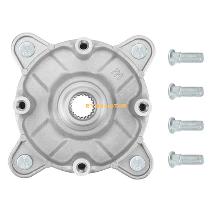 2 x Front Wheel Hub & Studs for Polaris Sportsman 300 400 4x4 (2008–2010)