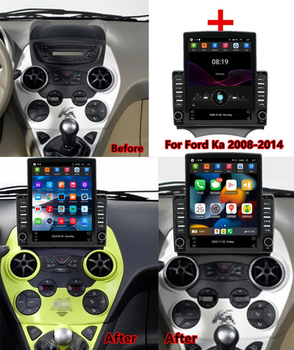 9.7'' Carplay Stereo Radio GPS Navigation for Ford Ka (2008-2014)