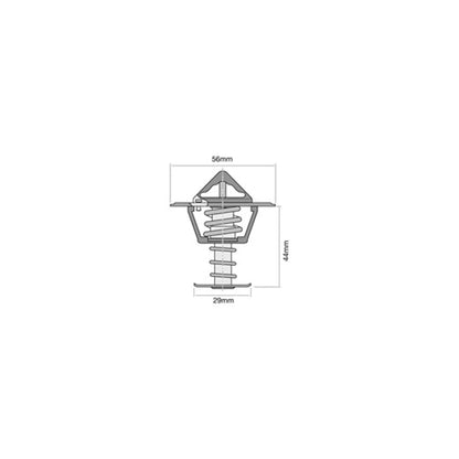 Tridon Engine Thermostat for Nissan Patrol GU Y61 3.0L Diesel (2000-2007)