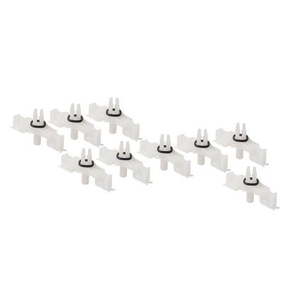 10 x Door Sill Scuff Plate Clips for Porsche Cayenne (2003-2010)