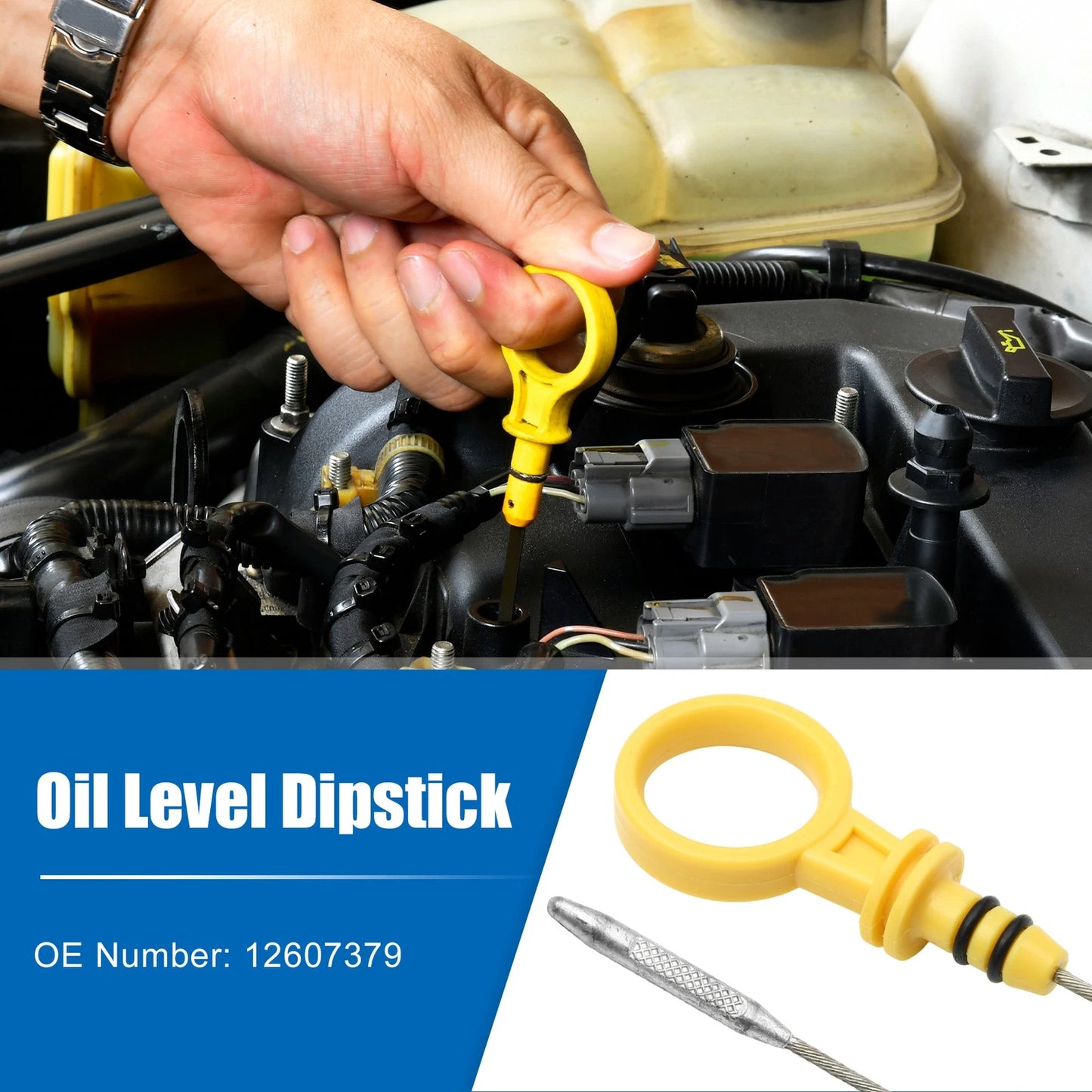 1 x Engine Oil Fluid Level Dipstick for Buick LaCrosse (2005–2019)