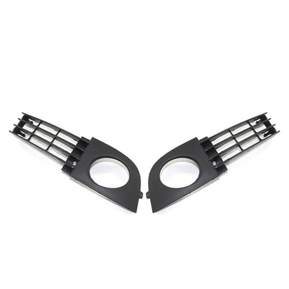 Front Bumper Fog Light Grille Covers for Audi A6 C5 (2002-2005)